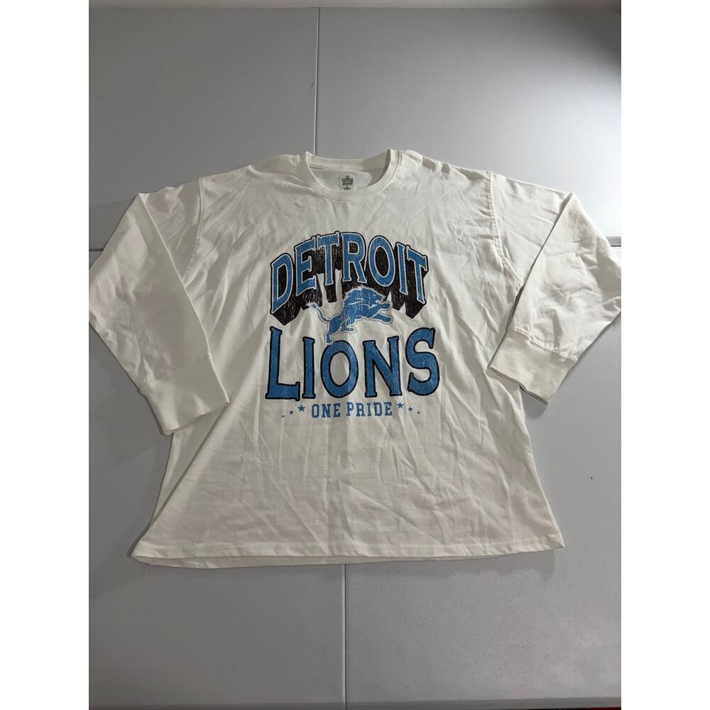 Detroit Lions Men’s Long Sleeve Shirt Size Large